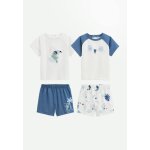 Lot de 2 pyjamas short enfant 2 pi�ces toucana bleu