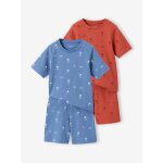 Lot 2 pyjama short gar�on bleu jean