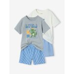 Lot de 2 pyjashorts gar�on gamer blanc