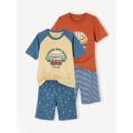 Lot de 2 pyjashorts summer surf garon bleu jean
