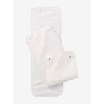 Lot de 2 serviettes de rechange pour tapis � langer nomade �cru