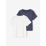 Lot de 2 t - shirts courts fille encre