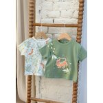 Lot de 2 t - shirts enfant kanha vert Lot de 2 t - shirts enfant kanha vert