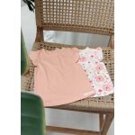 Lot de 2 t - shirts enfant manches courtes santa giulia corail