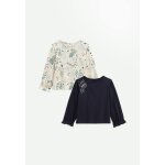 Lot de 2 t - shirts enfant manches longues belle de nuit bleu Lot de 2 t - shirts enfant manches longues belle de nuit bleu