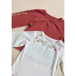 Lot de 2 t - shirts enfant manches longues harmony rose