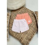 Lot de 2 shorts enfant en �ponge honfleur corail
