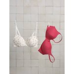 Lot 2 soutiens - gorge d'allaitement sans armatures en coton bio * framboise