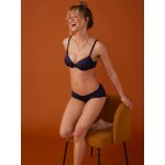 Lot de 2 soutiens - gorge satins grossesse et allaitement marine