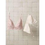 Lot de 2 soutiens - gorge triangle d'allaitement rose poudr�