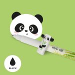 Lot de 2 stylos � encre gel effa�able - panda multicolore