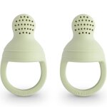 Lot de 2 sucette grignoteuses vert