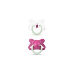 Lot de 2 sucettes sx pro - 2 / 4 mois night&day rose