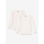 Lot 2 tee - shirts manches longues petit bateau blanc