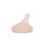 Lot de 2 tétines pour biberon anti - colique zero. zero - débit moyen beige Lot de 2 tétines pour biberon anti - colique zero. zero - débit moyen beige