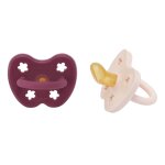 Lot de 2 t�tines physiologiques 3 - 36 mois beige vert