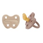 Lot de 2 tétines physiologiques sand et tan beige 3 - 36 mois beige Lot de 2 tétines physiologiques sand et tan beige 3 - 36 mois beige