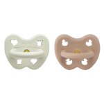 Lot de 2 ttine ronde 3 - 36 mois multi - coloured