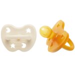 Lot de 2 tétine ronde milky white et natural 3 - 36 mois multi - coloured Lot de 2 tétine ronde milky white et natural 3 - 36 mois multi - coloured