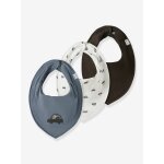 Lot de 3 bandanas / bavoirs nbmyasim b�b� gar�on name it bleu gris�