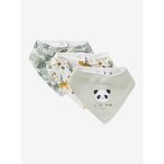 Lot de 3 bavoirs bandanas en gaze de coton hanoi