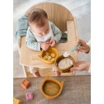 Lot de 3 bols en silicone chat lot caramel