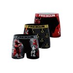 Lot de 3 boxers assassin's creed noir / rouge / or Lot de 3 boxers assassin's creed noir / rouge / or