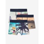 Lot de 3 boxers gar�on photoprint multicolore