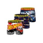 Lot de 3 boxers hot wheels noir / jaune / blanc / rouge Lot de 3 boxers hot wheels noir / jaune / blanc / rouge