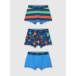 Lot de 3 boxers imprim�s multicolore