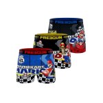Lot de 3 boxers super mario kart bleu / noir / rouge Lot de 3 boxers super mario kart bleu / noir / rouge