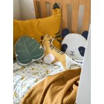 Lot de 3 coussins animaux hanoï écru Lot de 3 coussins animaux hanoï écru