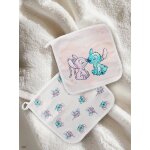 Lot 3 d�barbouillettes disney stitch blanc