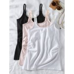 Lot de 3 d�bardeurs grossesse et allaitement blanc