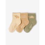 Lot de 3 paires de chaussettes b�b� gar�on olive