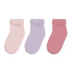 Lot de 3 paires de chaussettes bb rose