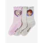 Lot de 3 paires de chaussettes disney reine des neiges assorties