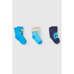 Lot de 3 paires de chaussettes imprim�es vert