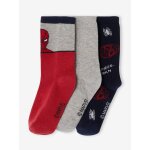 Lot de 3 paires de chaussettes marvel spider - man assorties