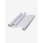 Lot de 3 rouleaux de papier pour tableau blanc clair uni