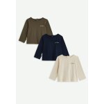 Lot de 3 t - shirts enfant manches longues vert