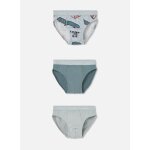 Lot 3 slips gar�on imprim� skate multicolore