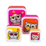 Lot de 4 boites gigognes bluebell multicolore
