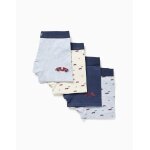 Lot de 4 boxers en coton avec imprim�s voitures multicolore