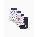 Lot de 4 boxers � imprim�s avengers multicolore