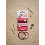 Lot de 4 chouchous hello kitty fille rose