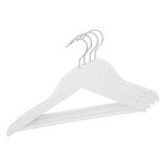Lot de 4 cintres enfant - indy blanc