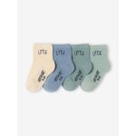 Lot de 4 paires de chaussettes little b�b� bleu p�le