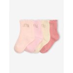 Lot de 4 paires de chaussettes little b�b� corail