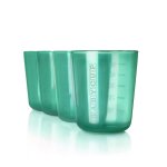 Lot de 4 premi�res tasses d'apprentissage vert